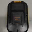 1 Pack 5.0Ah Lithium-ion Replacement for ‎Dewalt 40V Battery DCB404 DCB406 DCB407 DCB114，Compatible with All 40V MAX Tools