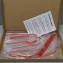 RAZPOY Center Console Dash Grab Handle Cover Trim Compatible with 2021-2024 Ford Bronco Interior Accessories, Red (Not for Bronco Sport)