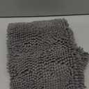 Muddy Mat | Super Absorbent Door Mat Indoor, Microfiber Quick Dry Chenille Entryway Rug, Non-Slip Front Door Mat, Indoor Mats for Entryway, Machine Washable Pet Rug, Grey 30"x19"