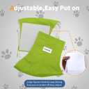 Vecomfy Dog Belly Bands for Male Dogs Diapers(5 Pack),Premium Washable Reusable Small Dog Belly Wrap Leakproof Puppy Diapers,XS