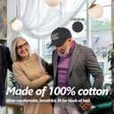 Birthday Gifts for Him Her, Unique Gifts for for Men Women, Vintage Hat (01.black)