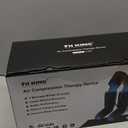 FIT KING Air Compression Leg and Foot Boots Massager for Circulation from Foot to Thigh to Relieve Pain, Swelling, Edema - Pressure Sensor & LCD Display & 3 Timer Optional