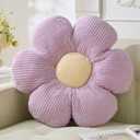 Flower Pillow, Cute Daisy Pillow Flower Shaped Throw Pillow Cushion Seating 15.75" Floor Home Decorative Pillows