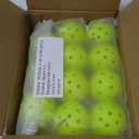 Franklin Sports X-40 Outdoor Pickleballs - Official Ball of USA Pickleball, APP Tour + US Open - Regulation Size (12 Count, Yellow)