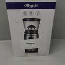Ollygrin Coffee Grinder Electric Burr Mill, Conical Burr Espresso Coffee Grinder, Coffee Bean Grinder With 30 Adjustable Settings Precise Setting For 2-12 Cups Stainless Steel Silver