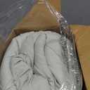 Bedsure Queen Comforter Set Sage Green - Bed in a Bag Queen Size Bedding 7 Pieces, GentleSoft Pintuck Bed Set Gift for Family, Pinch Pleat All Season Comforter with Sheets, Pillowcases & Shams