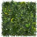 Artificial Grass Wall Boxwood Panels: 20"x20"(12P) UV Resistant