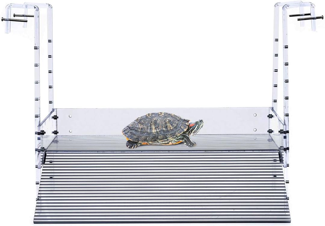 LaBrinx Designs Extra Large Wide Hanging Turtle Ramp - Aquatic Reptile Basking Platform