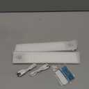 EZVALO 10inch Under Cabinet Lighting, LED Motion Sensor Light Indoor, 2400mAh USB Rechargeable Closet Lights, Dimmable & Magnetic Wireless Under Counter Lights for Kitchen, Pantry, Stairs (2 Pack)