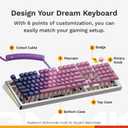 GLORIOUS Gaming - GMMK 3 PRO Barebones Custom Keyboard Kit w/Knob, Custom Modular Aluminum Body & Gasket System, Hotswappable 100% Keyboard, Sound Dampening Foam, Aluminum Switch Plate ANSI (Silver)