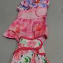 wegreeco Washable Dog Diapers Female (3 Pack), Highly Absorbent Dog Diapers for Female Dogs in Heat, Period, Incontinence, or Excitable Urination (Ocean of Flowers, Medium)