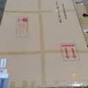 Home Gym Mirror - 48x24 Inch, 2PCS Frameless Tempered Glass Full Body Mirror for Wall Mount - Ideal for Yoga, Workout, Bedroom, Dance Studio (Silver)