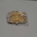 Funly mee Small Antique Trinket Dish Vintage Gold Metal Jewelry Tray, Ring Holder-5.3 x 3.5 x 1.2 inches