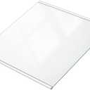 Upgraded DA97-20647A Refrigerator Glass Shelf Replacement Compatible with Samsung Fridge Upper Glass,Tempered Glass Shelf Parts RS27T5201SR/AA, RS27T5200SR/AA, RS27T5200SG/AA, RS27T5561SR/AA, 17.7 X 18.3 Inches