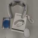 Neck Massager with Heat, Neck Massager for Pain Relief Deep Tissue, Multiple Mode Adjustment, Portable and Suitable for Travel and Home-White