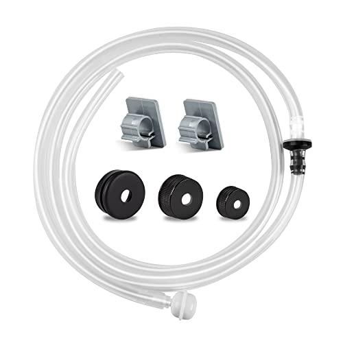 Yofidra Sink Soap Dispenser Extension Kit: Under Sink Dish Soap Dispenser With 47" Tube Hose and Check Valve for Prevent Backflow for Countertop Kitchen Sink Accessories