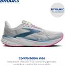 Brooks Womens Revel 8 Neutral Running & Walking Shoe (White) 7 Medium 