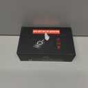 Hidden Camera Detectors, Anti Spy Camera Finder, GPS Tracker Detector, Hidden Devices Detector for Airbnb, Hotels, Bathroom, Home, Office (Black)