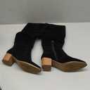 Essentials Women's Tall Block Heel Boots, Black, 8.5