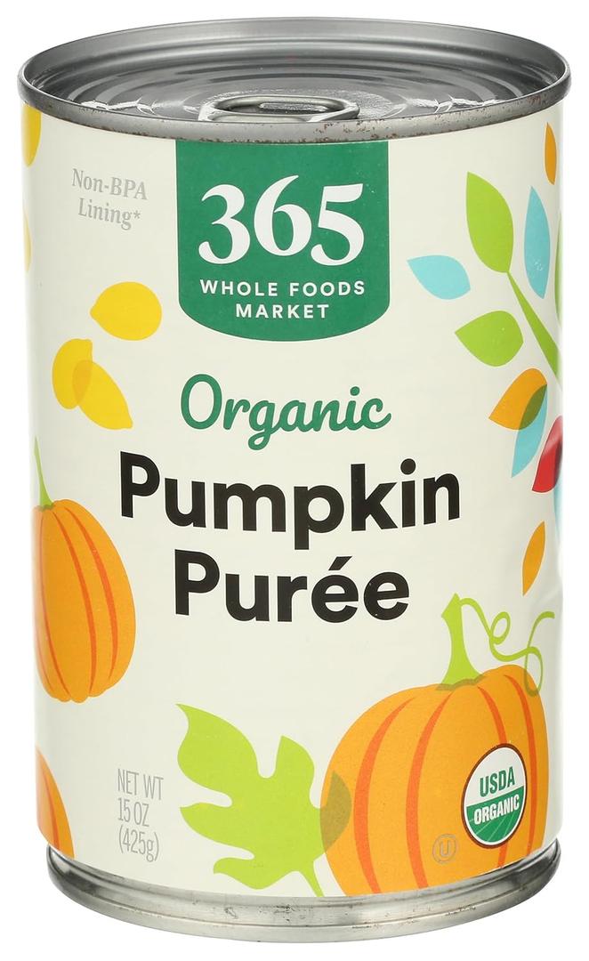 365 by Whole Foods Market, Organic Pumpkin Puree, 15 Ounce (EXP 12/28/27)