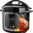 8qt stainless steel Pressure Cooker | 24-hour Presetting electric rice cooker, 14 in 1 slow cooker with temperature control | LED Multifunction Steamer, Food Warmer with nonstick pot