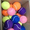 Tennis Balls, 18 Pack Training Tennis Balls Practice Balls with Mesh Bag for Easy Transport, Pet Dog Playing Balls, fit for Beginner Training Ball