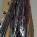 ENJOYBASICS Double Curtain RodBlackout Wrap-Around Curtain Rods for Windows 66 to 120 Inch for Room Darkening CurtainsAdjustable from 32 to 129 Inch, Matte Black