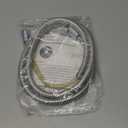 BRIGHT SHOWERS Shower Hose For Hand Held Shower Heads, 79 Inches Cord Extra Long Stainless Steel Hand Shower Hose, Ultra-Flexible Replacement Part with Brass Insert, Brushed Nickel