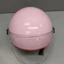 Youth & Kids Gift Retro Electric Motorcycle 3/4 Half Helmet,Toddler Cute 3/4 Open Face Motorcycle Half Helmet,DOT Approved,Boys Girls Go-Kart Dirt-Bike Street Scooter Vespa ATV Helmet One size(48-58 cm), Pink