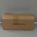 BUYMAX Plant Pots Indoor 5 inch Ceramic Flower Pot with Drainage Hole and Ceramic Tray - Gardening Home Desktop Office Windowsill Decoration Gift, Set of 4-Plants NOT Included (Patina)