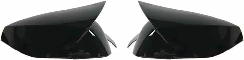 Car Rearview Mirror Cover Side Wing Rear View Mirror Case Cover, for Infiniti Q50 Q60 QX30 Q70 2014-2021 (Black)