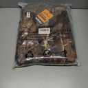 Hunting Pants for Men Camouflage Clothing Gear Windproof Fleece Lined for Winter (Brown, XXXL)