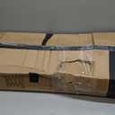 RELIANCER Expandable 8.46ft Safety Barricade,Retractable Security Barrier Water Filled Weighted Base,Adjustable Traffic Barricades,Outdoor Crowd Control Barriers,Driveway Isolation Gate,Garden Fence