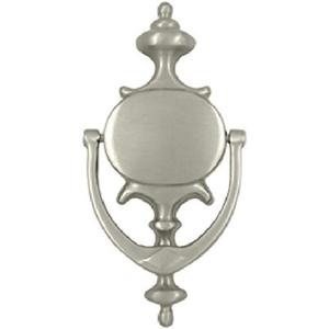Deltana DK854U15 Imperial Design and 5-Inch Center to Center Door Knocker, Satin Nickel, 8-1/2"x 4-1/8"