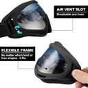 Ski Goggles, Motorcycle Goggles, 3 Pack Snowboard Snow Goggles for Men Women Adult Youth