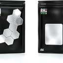 Offical 1 Ounce Bags - 50 Pack Terpene Curing 58%-62% RH Humidity 2-Way Control Lock & Seal Storage & Curing Bags Heat Sealable 6" x 9.8" x 3.15" Inch (1oz, 28g)