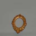 97 Decor Small Gold Picture Frames Set (No Standing & Backing) - 10 Mini Vintage Frames For Galley Wall, Assorted Gold Vintage Picture Frame Bulk, Antique Ornate Miniature Frame (Non-magnetic)