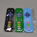 Fu Store 3 Pack Baby Teether Toy Chew Toy for Babies 0-12 Months 6-36 Months TV Remote Control Shape Teething Relief Baby Toys for Infants Developmental Soothe Babies Gums Gifts Set