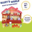 Bluey Toy House Mega Bundle Family Home & BBQ Playhouse Toys, Bingo, Bandit, Chilli, Kids Doll House Playset for Toddlers 3-5, Taille Unique