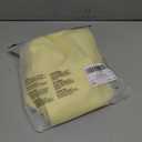 GORGLITTER Women's Lightweight Cropped Sweater Button Up Long Sleeve Scoop Neck Slim Knit Fall Trendy Pullover Tops (Yellow, M)