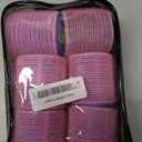 4 Sizes Self-Grip Hair Rollers Set - 50 Pcs with Clips in 4 Colors, Jumbo Rollers for Long, Short Hair and Bangs (25mm, 36mm, 48mm, 60mm) (Multi-colored)