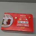 RFAQK 18 Inches Large Christmas Stockings 4 Pack - Burgundy Red, Ivory White, Green - Stretchable Knitted Xmas Stockings with 50Pcs Personalizeable Gift Tags for Family Holiday Christmas Dcor