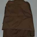 Dark Brown Backdrop for Photoshoot, Professional Photo Backdrop Background Curtain for Product Photography, Portraits, Wedding, Party, Live Streaming Video Recording 5X7 FT