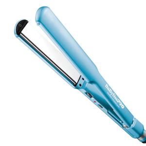 BabylissPRO Nano Titanium Ultra-Thin Hair Straightener, Professional Flat Iron For All Hair Types (1.5 Inch, Blue)