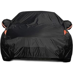 Full Car Covers for Sedan, Car Cover Waterproof All Weather Windproof Dustproof UV Protection Scratch Resistant Indoor Outdoor Univers