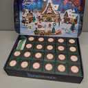 Advent Calendar 2025 Gingerbread House Mini Building Set with Light, 24 Days Countdown Christmas Village Building Blocks with Xmas Tree Train, for Adults Kids Girls Boys Ages 12+