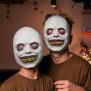2 x Scary Halloween Mask for Adults, Realistic and Durable Latex Creepy Horror Mask for Cosplay and Halloween Party