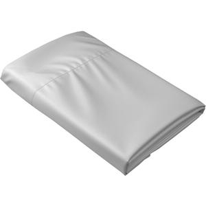 HBHLFZ Twin Flat Sheet - Ultra Soft Polyester Top Sheet - Hotel Quality Bed Sheets - Comfortable Wrinkle-Free - Easy to Care for - 1 Twin Flat Sheet OnlyTwinLight Gray