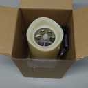 Baquler Easter Bunny Decor Flameless Candles Projector Lights Easter LED Candle Battery Operated Bunny Night Light with Remote Timer Gift Basket Party for Spring Farmhouse Table Home Decor