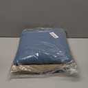 MICROFI New Microfiber Waffle Bath Towels, 2 Pieces, Soft, Absorbent, Fast Drying, Lint Free 430 GSM (Beige+Blue)